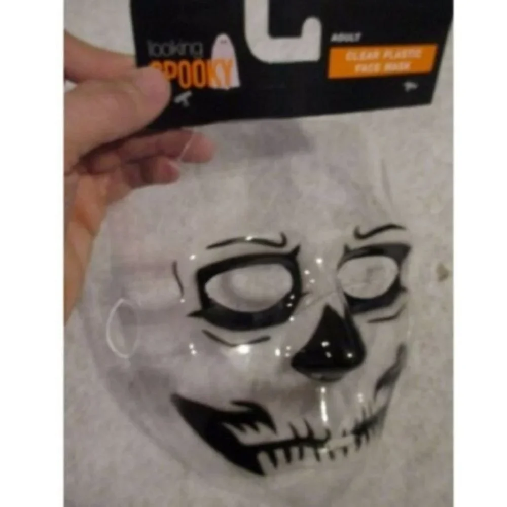 HALLOWEEN SKELETON Mask Haunted House Scary Prop Zombie Skull Scary Horror NEW